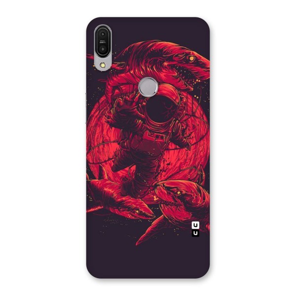 Coloured Spaceman Back Case for Zenfone Max Pro M1