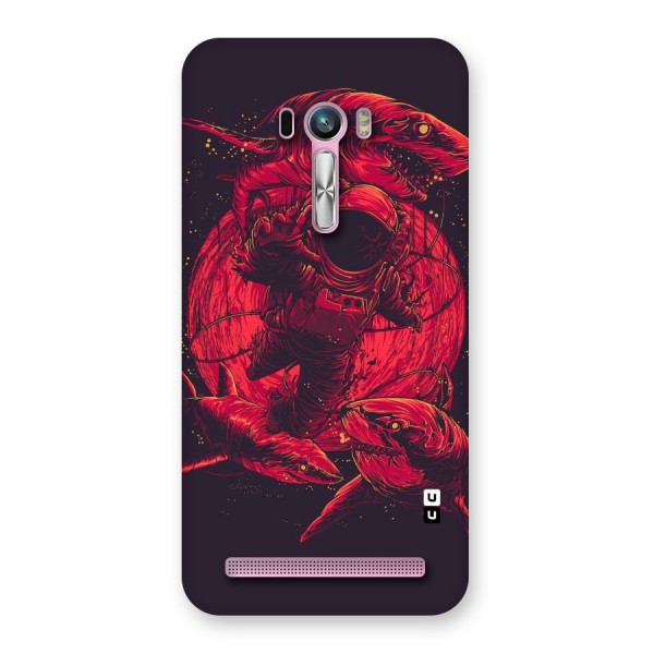 Coloured Spaceman Back Case for Zenfone Selfie