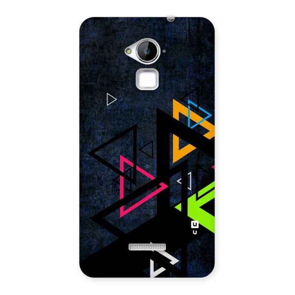 Coloured Triangles Back Case for Coolpad Note 3