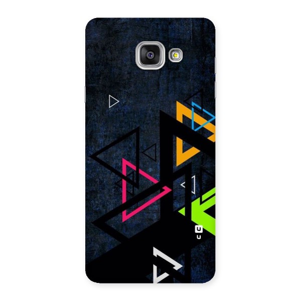 Coloured Triangles Back Case for Galaxy A7 2016