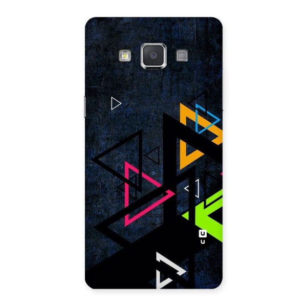 Coloured Triangles Back Case for Galaxy Grand 3