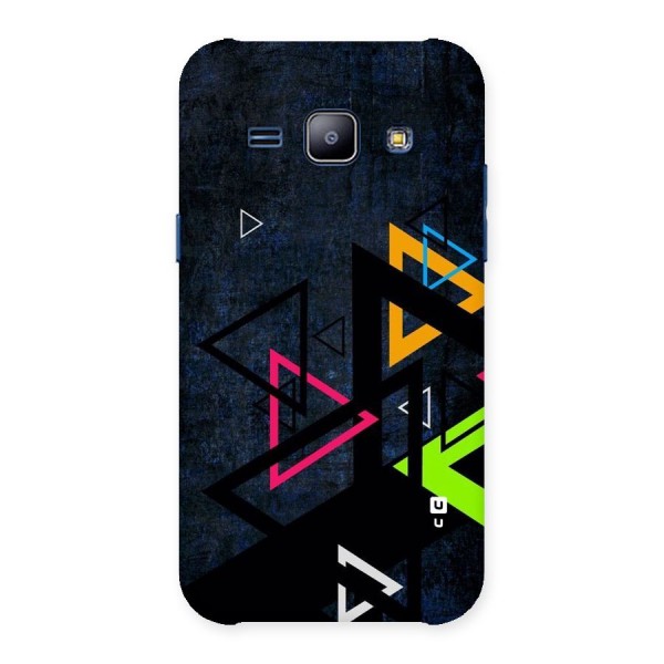 Coloured Triangles Back Case for Galaxy J1