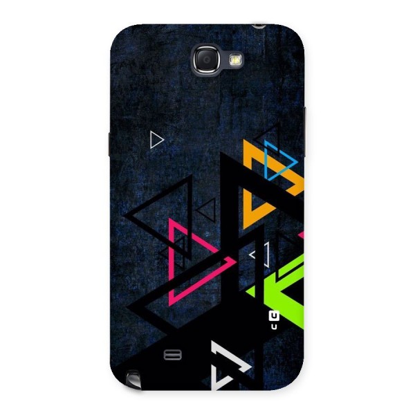 Coloured Triangles Back Case for Galaxy Note 2