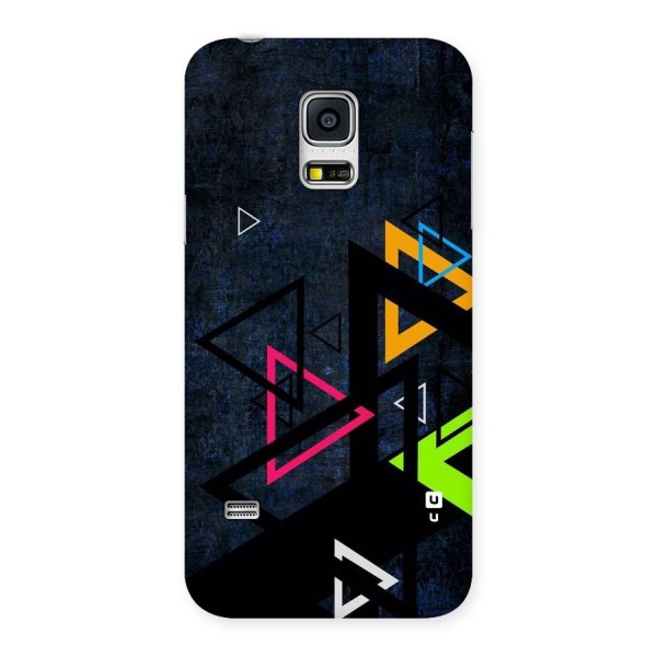 Coloured Triangles Back Case for Galaxy S5 Mini