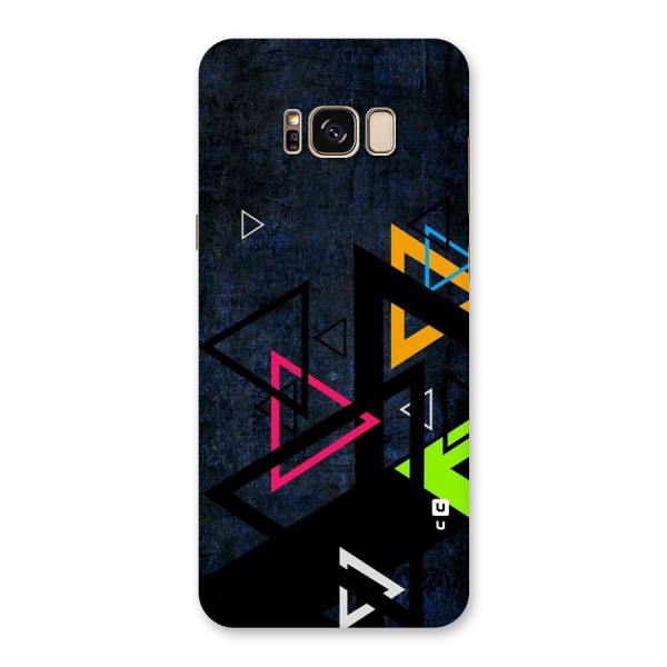 Coloured Triangles Back Case for Galaxy S8 Plus