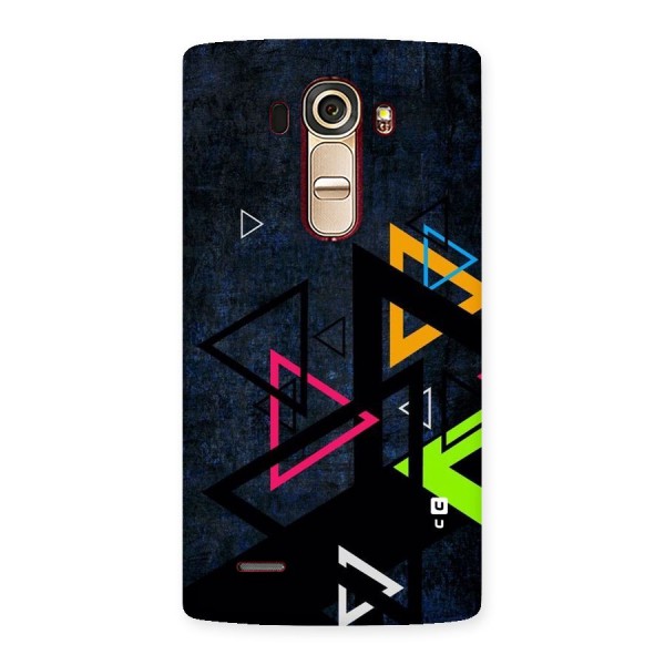 Coloured Triangles Back Case for LG G4