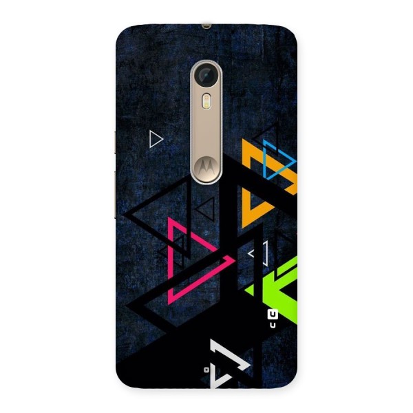 Coloured Triangles Back Case for Motorola Moto X Style