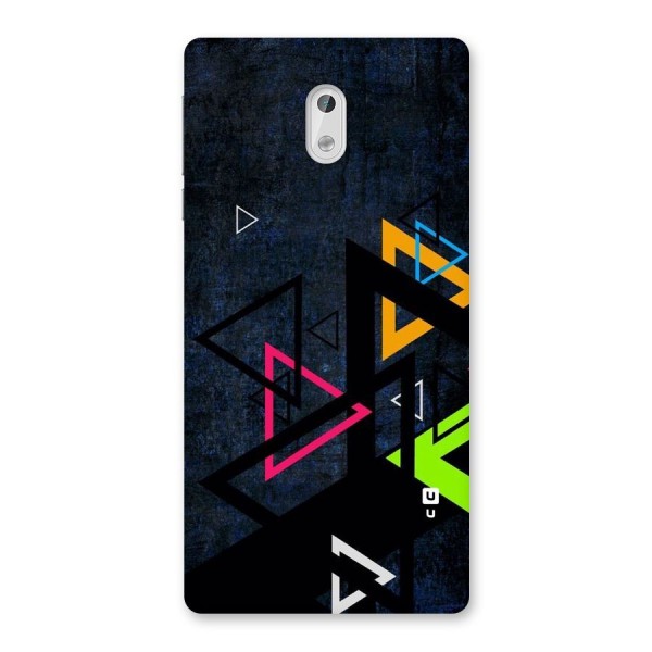 Coloured Triangles Back Case for Nokia 3