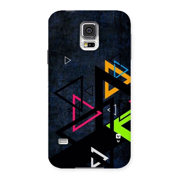 Coloured Triangles Back Case for Samsung Galaxy S5