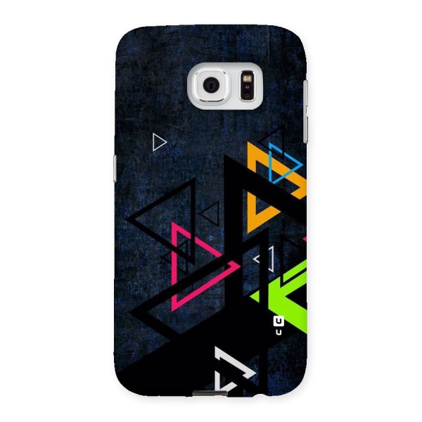 Coloured Triangles Back Case for Samsung Galaxy S6