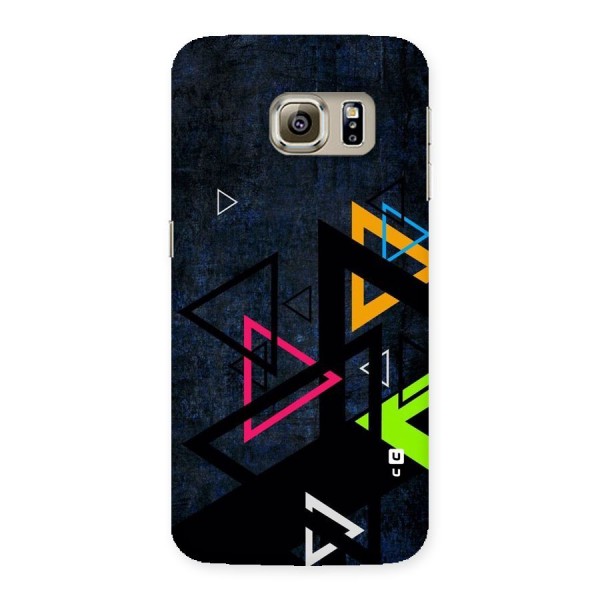 Coloured Triangles Back Case for Samsung Galaxy S6 Edge