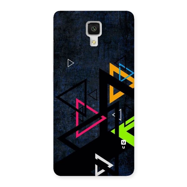 Coloured Triangles Back Case for Xiaomi Mi 4