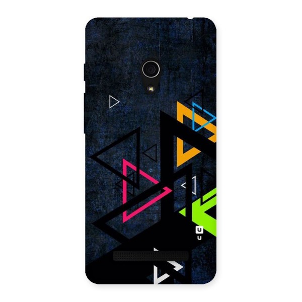 Coloured Triangles Back Case for Zenfone 5