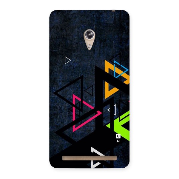 Coloured Triangles Back Case for Zenfone 6