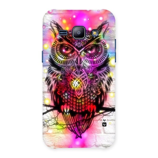 Colourful Owl Back Case for Galaxy J1