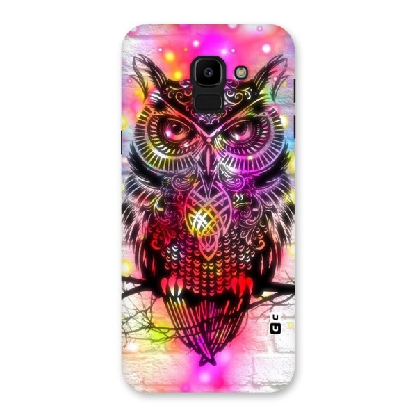 Colourful Owl Back Case for Galaxy J6