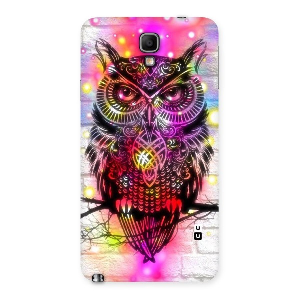 Colourful Owl Back Case for Galaxy Note 3 Neo
