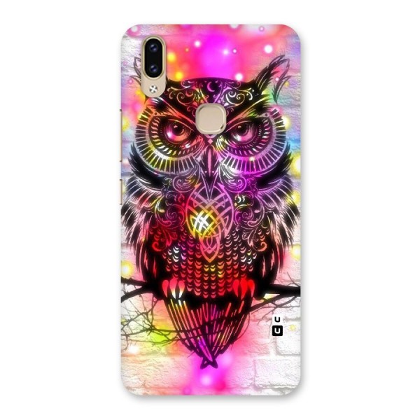 Colourful Owl Back Case for Vivo V9