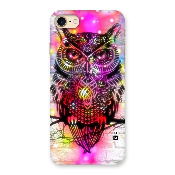 Colourful Owl Back Case for iPhone 7