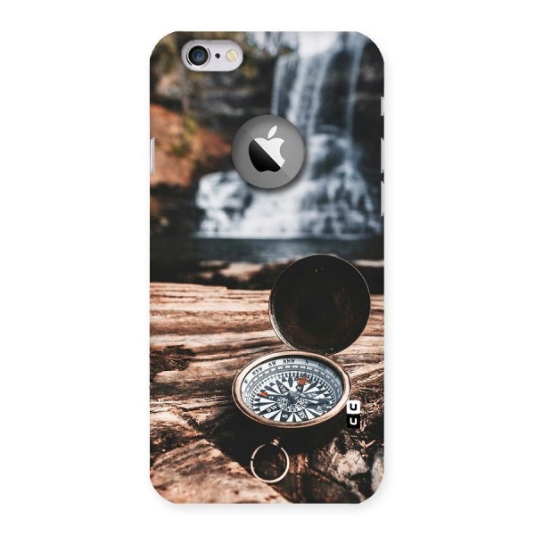 Compass Travel Back Case for iPhone 6 Logo Cut