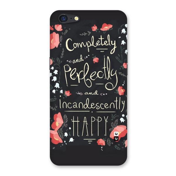Completely Happy Back Case for Oppo A71