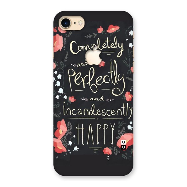 Completely Happy Back Case for iPhone 7 Apple Cut