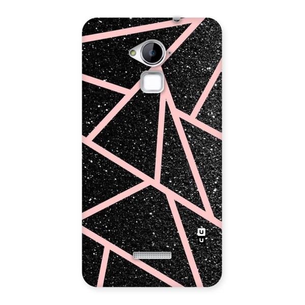 Concrete Black Pink Stripes Back Case for Coolpad Note 3