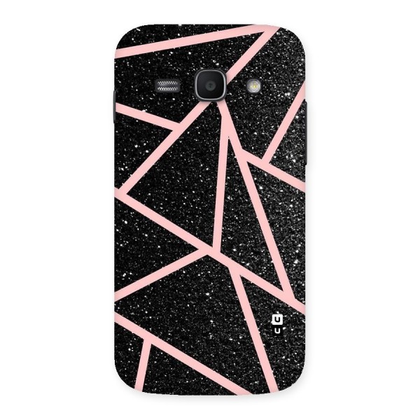 Concrete Black Pink Stripes Back Case for Galaxy Ace 3