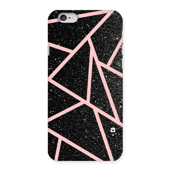 Concrete Black Pink Stripes Back Case for iPhone 6 6S