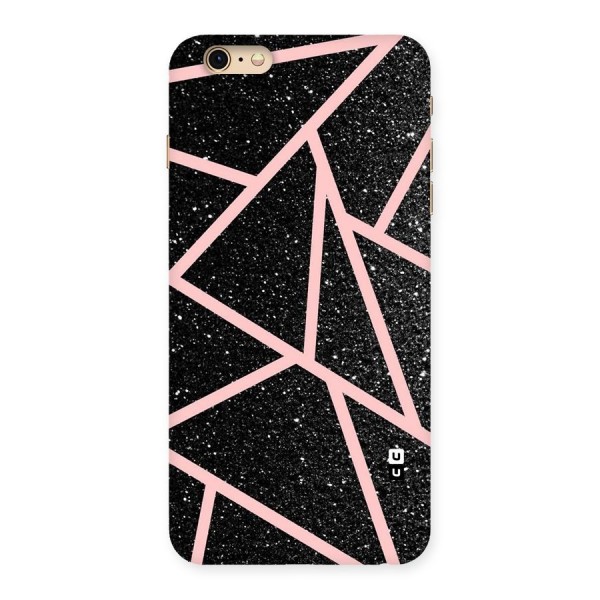 Concrete Black Pink Stripes Back Case for iPhone 6 Plus 6S Plus