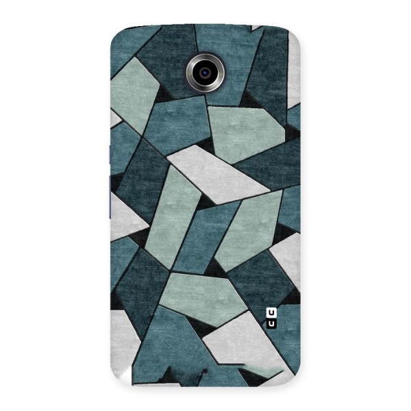 Concrete Green Abstract Back Case for Nexsus 6