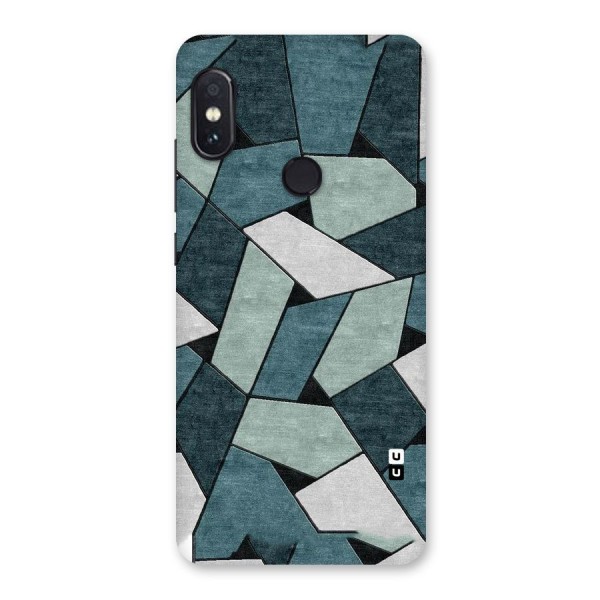 Concrete Green Abstract Back Case for Redmi Note 5 Pro