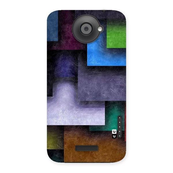 Concrete Squares Back Case for HTC One X