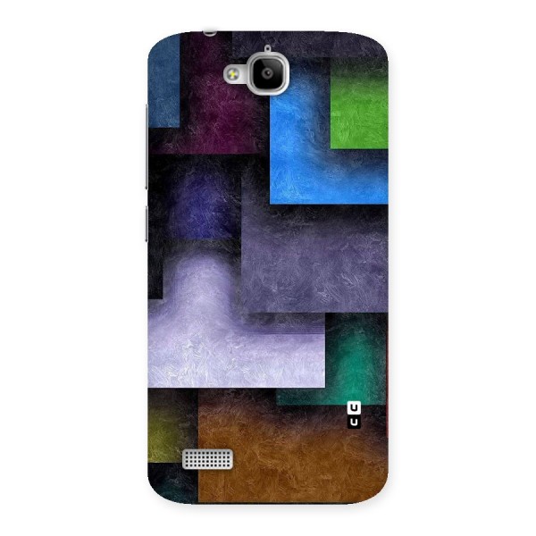 Concrete Squares Back Case for Honor Holly