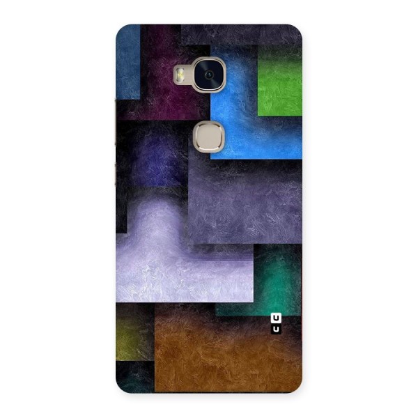Concrete Squares Back Case for Huawei Honor 5X