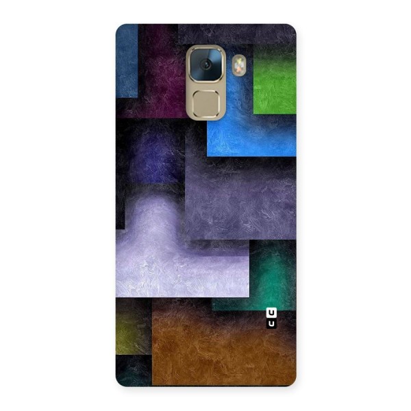 Concrete Squares Back Case for Huawei Honor 7