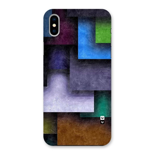 Concrete Squares Back Case for iPhone X