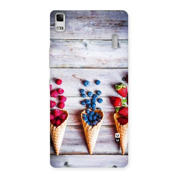 Cone Fruits Design Back Case for Lenovo A7000