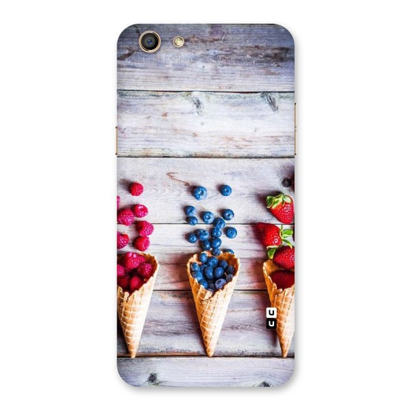 Cone Fruits Design Back Case for Oppo F3