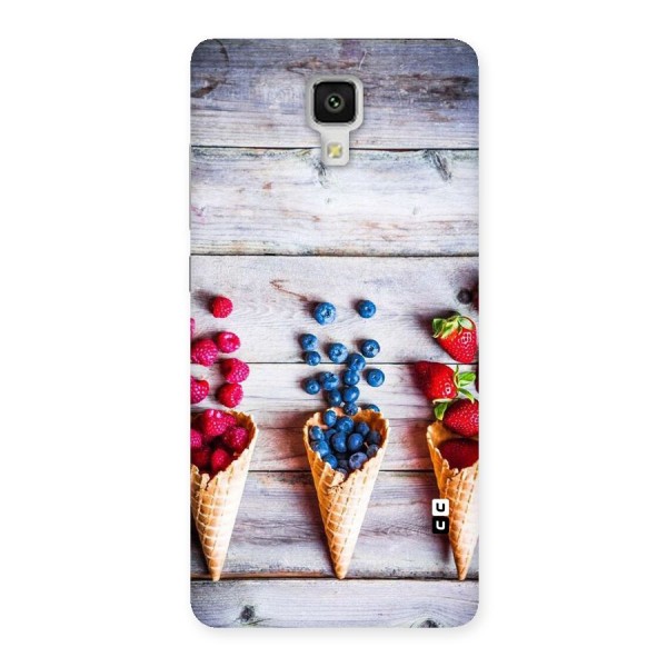 Cone Fruits Design Back Case for Xiaomi Mi 4