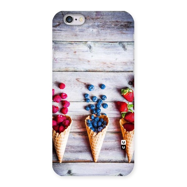 Cone Fruits Design Back Case for iPhone 6 6S