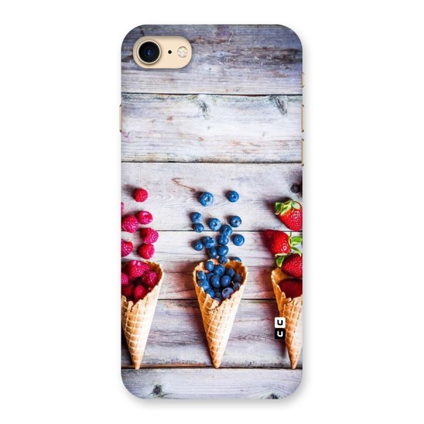 Cone Fruits Design Back Case for iPhone 7
