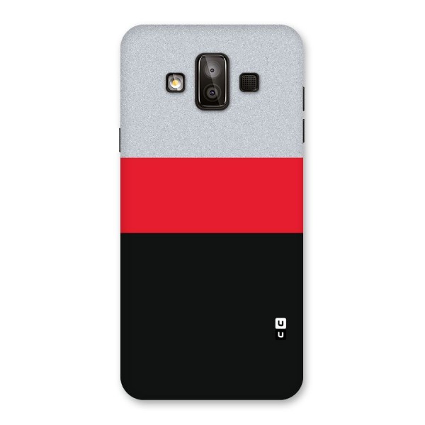 Cool Melange Stripe Back Case for Galaxy J7 Duo