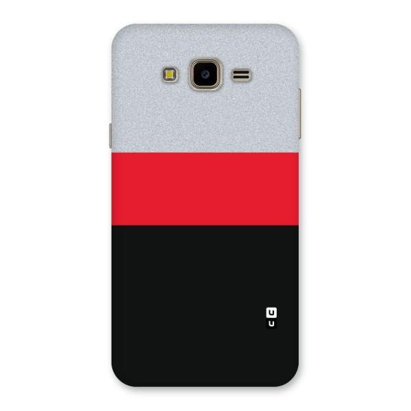 Cool Melange Stripe Back Case for Galaxy J7 Nxt