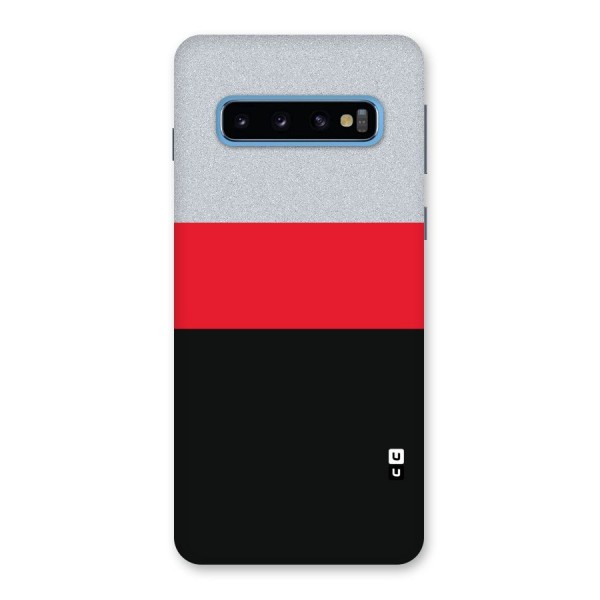 Cool Melange Stripe Back Case for Galaxy S10