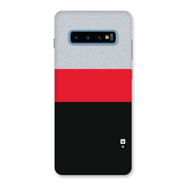 Cool Melange Stripe Back Case for Galaxy S10 Plus