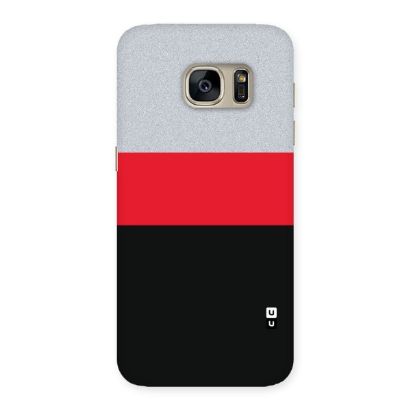 Cool Melange Stripe Back Case for Galaxy S7