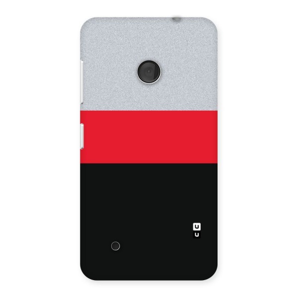 Cool Melange Stripe Back Case for Lumia 530