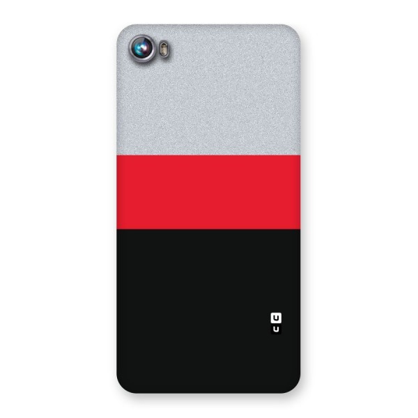 Cool Melange Stripe Back Case for Micromax Canvas Fire 4 A107