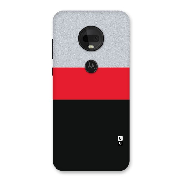 Cool Melange Stripe Back Case for Moto G7